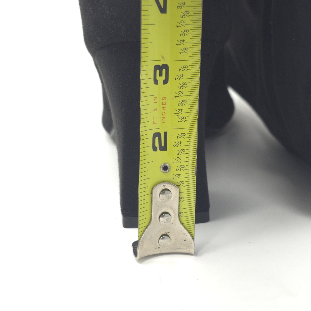 Marc Fisher Black Suede Over-the-Knee Pointed Toe Boots 6M - Picture 10 of 11